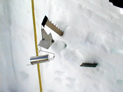 Photo of Snow Density Measurement