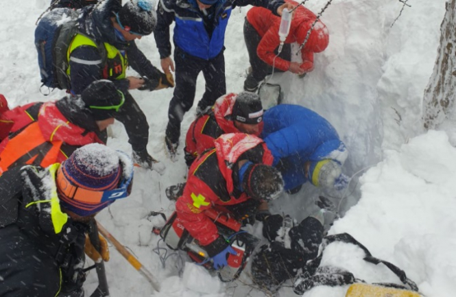 Avalanche Rescue in the French Alps