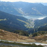 Looking Down the glide avalanche slope to Zell am See