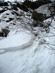 Steep Ice Climbing Gully